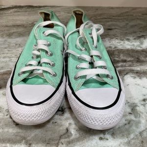 Mint Green Converse 6